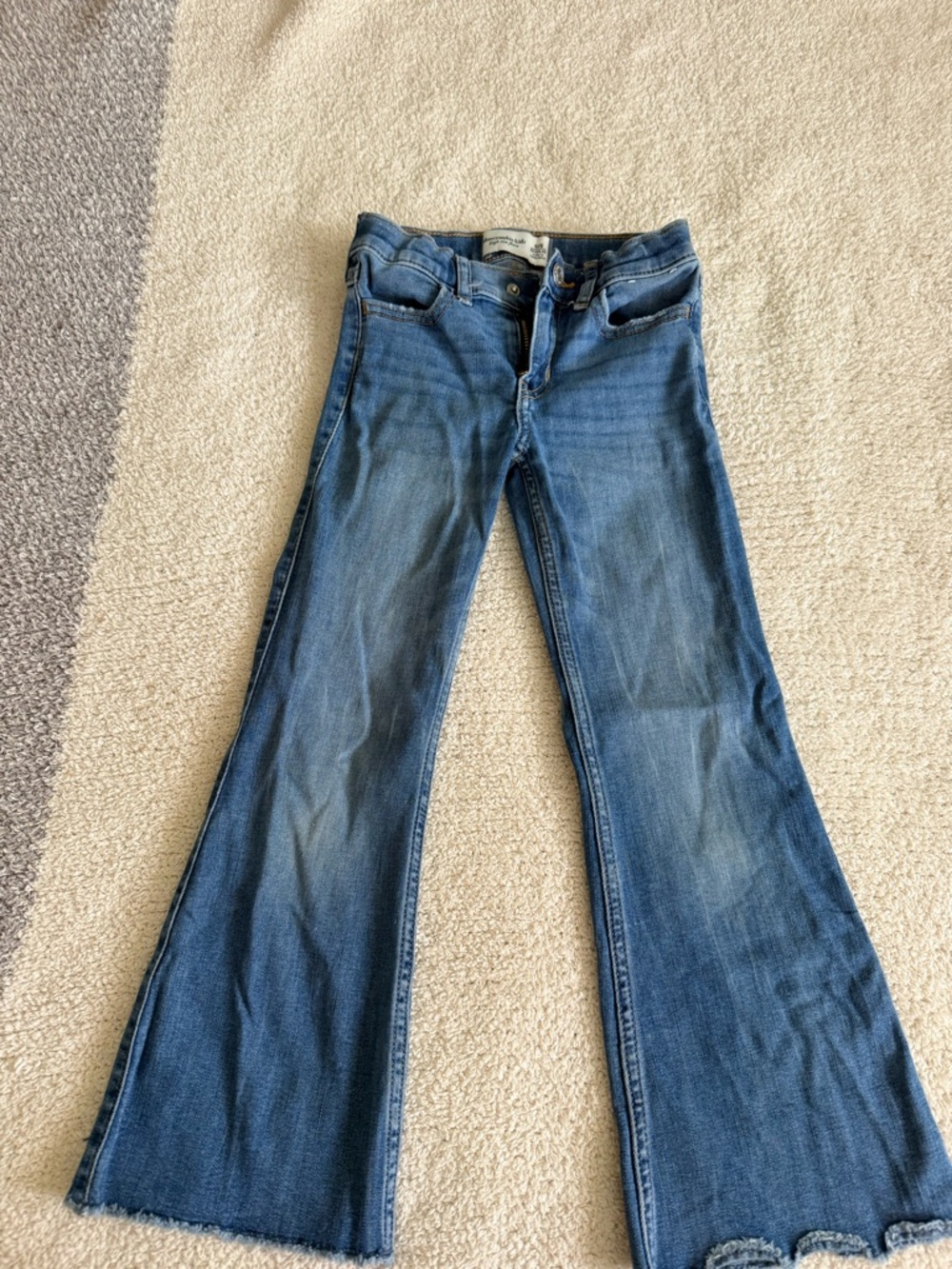 abercrombie kids Medium Blue Flare Jeans